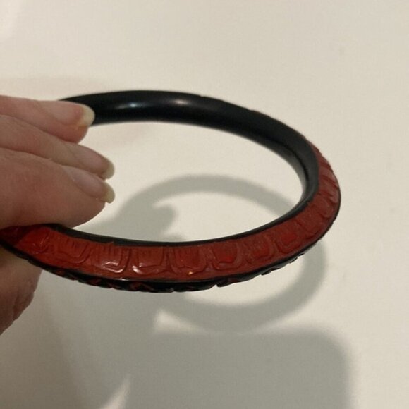 SET OF THREE 3 Brown Boho Bangle bracelets​​​​​​ - Picture 3 of 9